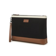 DAKS Slim Line 高級皮革手拿包 DGGF1E104, 海軍