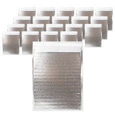 銀箔保溫袋 45*50cm, 銀, 20入