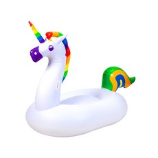 HOT 充氣坐騎 獨角獸款 190cm, 混色, 1個