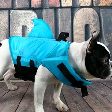 狗狗鯊魚救生衣, Blue
