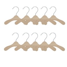 반려동물 원목 옷걸이, 10개