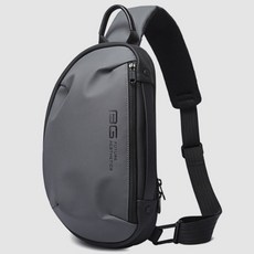 BANGE 斜背包 B011 B款, 灰色