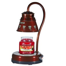 양키캔들 소 + BE RICH 캔들워머 커피브라운 선물세트, 블랙체리