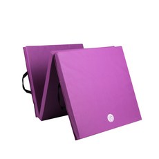 업앤쉐이프 링피트 운동 접이식 푹신 매트, 퍼플, 1개