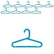 MARKET B CONEY 衣架 KS1015 LDR, 10個, 藍色