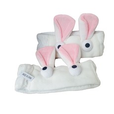 兔子臉帶, 白色的, 2個
