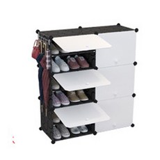KEYMING 預製鞋櫃 2 行 6 層, 1個