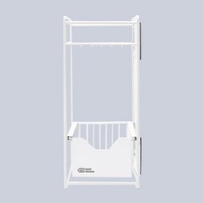 基本廚房多功能收納整理架, 白色, 1個