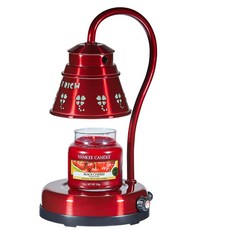 양키캔들 소 + BE RICH 캔들워머 와인레드 선물세트, 블랙체리