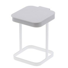 MEO 鐵製水槽廚餘桶塑膠袋架, 白色, 1個