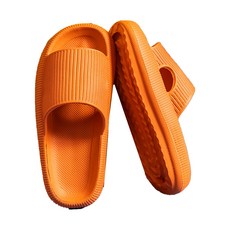 繽紛家用浴室拖鞋, 橘色, 1個
