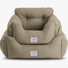 Woolly 寵物狗安全座椅 M號, 米色, 1個