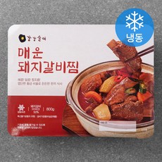 강강술래 매운 돼지갈비찜 (냉동), 800g, 1개