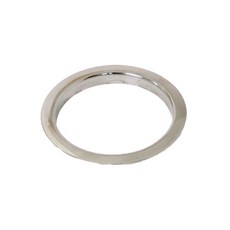 不鏽鋼簡約風格圓形垃圾投擲口 無蓋款, 銀色光澤