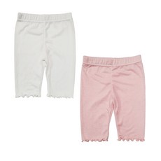 ToTo Heros 童款5分木耳邊打底褲 2入