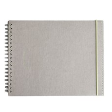 Sosomoongoo the Very thing 筆記本 大, 灰色, 1個