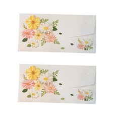 東方風情花朵禮券信封, 洋甘菊, 2個