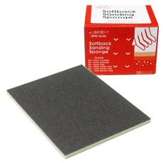 Infinitemodel優質PU海綿砂紙 ISP 400號 20入, 1個