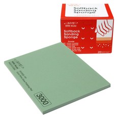 Infiniti Model優質EVA海綿砂紙 ISP 3000號 20入, 1個