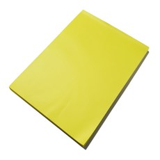 All PAPER 薄紙 9開 500張, 06 黃色, 1個