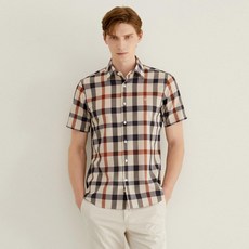 DAKS 男款House格紋易護理襯衫 DMSH1B304I2