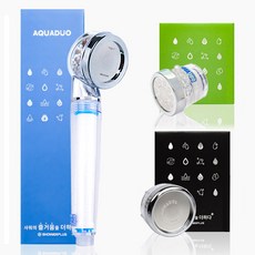 AQUADUO Shower Plus Special Softener 3 種眼鏡蛇型 6 個月綜合套組, 1套