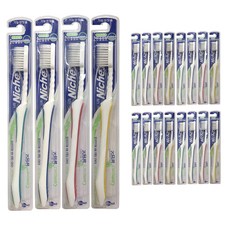 Niche 小型縫隙雙層細軟毛牙刷 隨機出貨, 20入, 1個