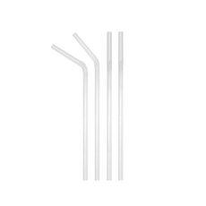 아이스컵 주름 빨대 일반포장 투명 21cm, 10000개입, 1개