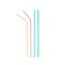 아이스컵 주름 빨대 일반포장 파스텔 21cm, 10000개입, 1개