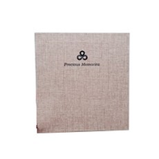 싱글 린넨 포켓 PP 앨범 3 x 5, NEW 연브라운