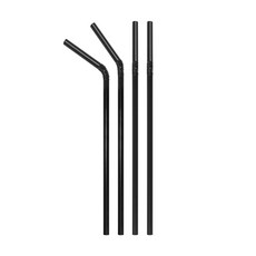 아이스컵 주름 빨대 일반포장 블랙 25cm, 10000개입, 1개