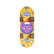 suck UK Cat Flat Scratch 滑板, 混色, 1個