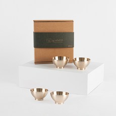 銅的故事房家酒器家族酒杯 4入組, 單色, 1套