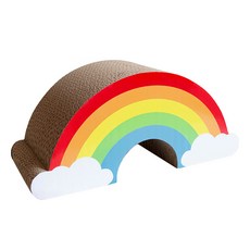 썩유케이 고양이 레인보우 평판형 스크래쳐, 상세 설명 참조, 1개