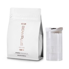 BEANPLUS 耶加雪菲咖啡豆 200g+咖啡豆收納罐 M號, 霍爾賓