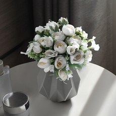 TCR室內擺飾陶瓷粉彩雕塑花瓶, 灰色的