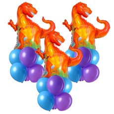 恐龍氣球支架組, 霸王龍, 3套