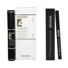 Beautium 4weeks 睫毛精華液和睫毛精華液, 10ml, 1組