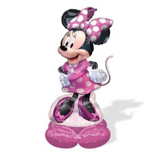 AirLoonz 永遠的米妮鋁箔氣球, 混色, 1個