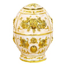 80年代富人家的古董牙籤筒 白金色, 1個