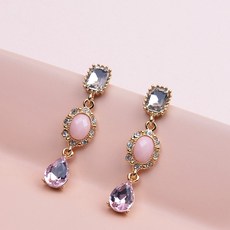 Merciband 浪漫吊墜鈦針耳環