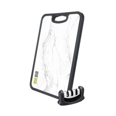 Bork 不銹鋼雙柄砧板 + 磨刀套組, 混色