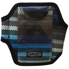 ROUZE 滑雪板季票套臂章 RZA722, 藍色之字形