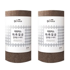 eChoice 一天乾淨一次性菜瓜布 60入, 單色, 2捲