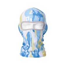 一體式圖案印花涼感防曬面罩, 光泡