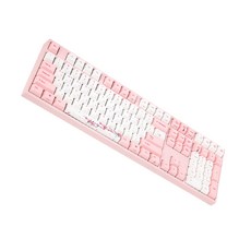 VARMILO MA108M梅花系列PBT染料昇華韓文非接觸式機械型, 單色, MA108M, 雛菊黃軸