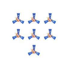 Golfdea 三腳架高爾夫球釘, 藍色