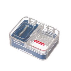 MINIPLE Valor 藥丸切割研磨盒 藍色, 1個