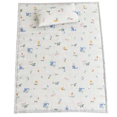 쉬즈홈 국내제조 유아인견 패드, 다이노 블루