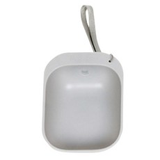 寵物便攜式水碗水瓶, 灰色, 1個